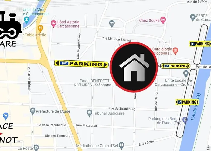 Apartment Cosy Avec Vue Imprenable Sur La Cite Carcassonne